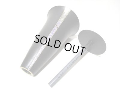 画像13: 作家物 黒７号丸生花・立華瓶　T-０２－４６