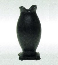 黒蓮葉口台付投入　OH-１７-１１０-BK