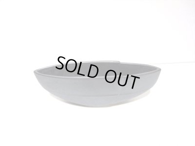 画像8: 特-６４７　小品墨色８号舟形花器　カンジャクB