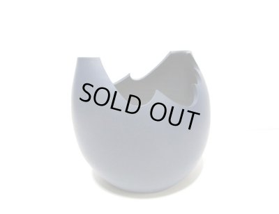 画像10: 特-６５５　手造り紺ボカシ波形切込み椀型