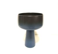特-６５９　紺/こげ茶足高コンポート
