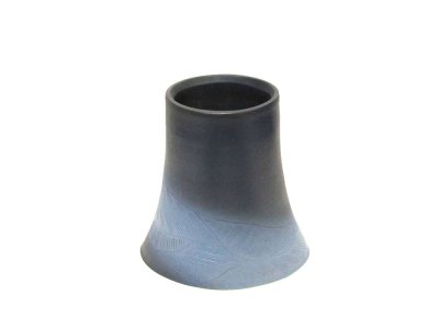 画像5: 特-６６３　作家物 手造り紺色山型花器