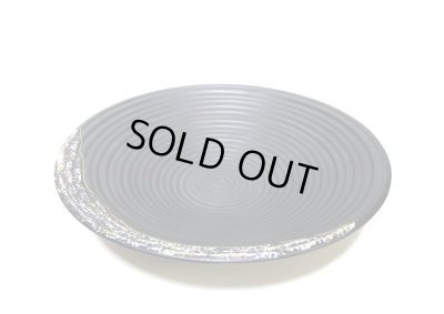 画像9: 特-６７０　艶消し黒１２号大皿