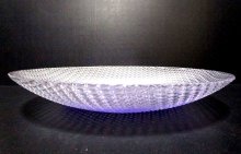 他の写真1: ガラス花器　２-６０５　ジョイ水盤 パープル