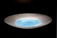 画像5: 特-６７２　ガラス花器　ジョイ水盤 ライトブルー（一点限り）
