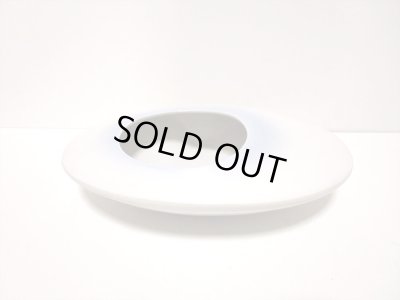 画像7: 白色楕円型縦横兼用花器　T-０３-１