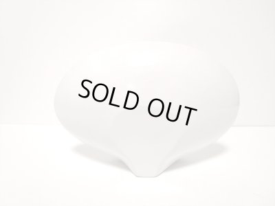 画像11: 白色楕円型縦横兼用花器　T-０３-１