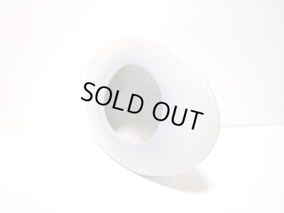 画像10: 白色楕円型縦横兼用花器　T-０３-１