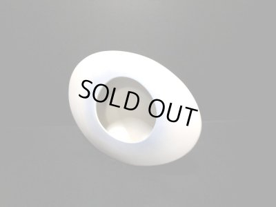 画像6: 白色楕円型縦横兼用花器　T-０３-１