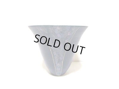 画像8: 紺青７号丸生花・立華花器　T-０３－３