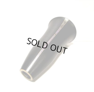 画像11: 作家物　黒５号丸細生花立花瓶　T-０３－１２