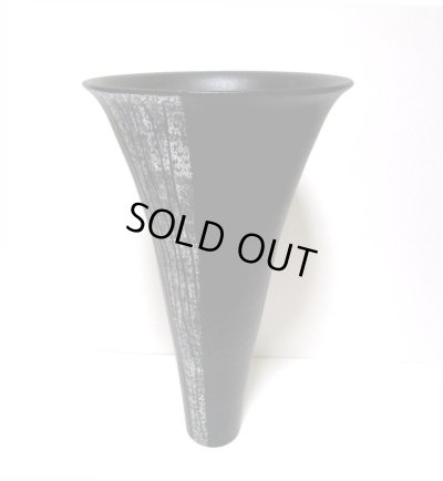 画像9: 一品作　黒７.５号丸大型長立花瓶　T-０３－１５