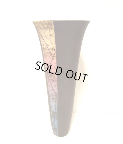 画像4: 一品作　ブラウン６号丸長立花瓶　T-０３－１９