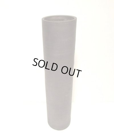 画像6: 手作り　烏泥１５号筒型花器　T-０３－２２