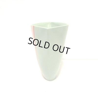 画像6: 特-７０１　手造り若草色７.５号舟型生花・立華花器