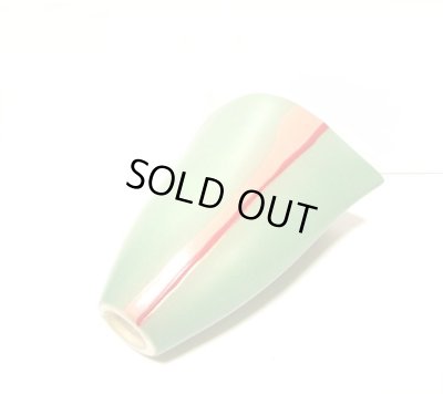 画像12: 特-７０１　手造り若草色７.５号舟型生花・立華花器