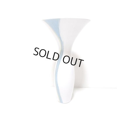 画像4: 特-７０３　手造り白５.５号丸飛鳥型生花・立華花器