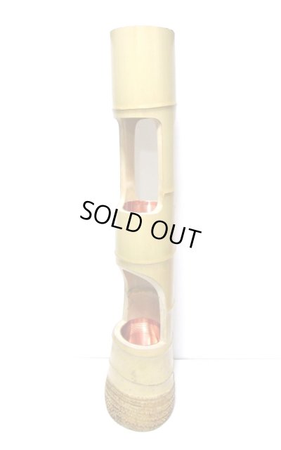 画像10: 特-７１４　根付三重生（角窓・洞）（難有り）（一点限り）　