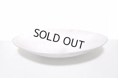 画像3: 特-７１１　手造り　白縄目１７号小判皿