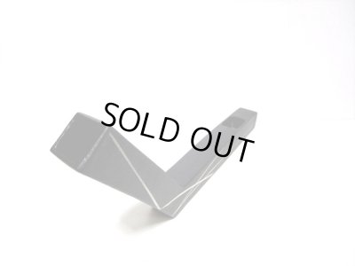 画像7: 一品作　黒１３.５号V型ブリッジ花器 （縦横兼用）　T-０４-７