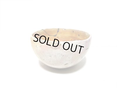 画像9: 一品作 ６.５号粉引碗型花器 御本手窯変　T-０４－１１