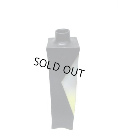 画像11: 一品作　黒角型長花瓶　T-０４-１５