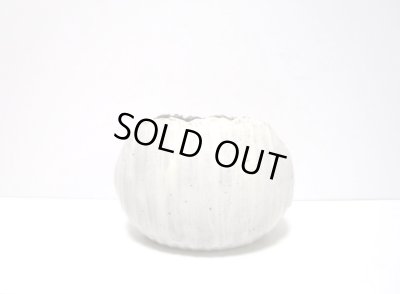 画像3: 手作り　白刷毛目卵型変型　T-２４-８７W