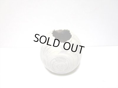 画像8: 手作り　白刷毛目卵型変型　T-２４-８７W