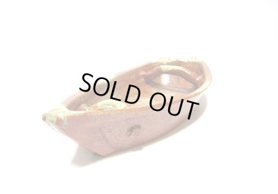 画像5: 手造り　焼〆１４号舟花器　T-０４－２５