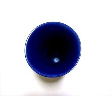 他の写真2: 一品作　瑠璃５.５号丸立華・生花瓶　T-０４－３７