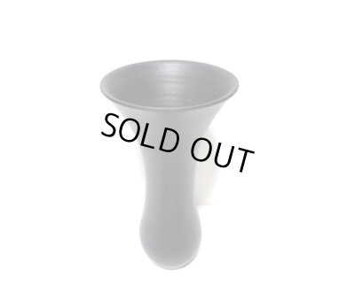 画像4: 作家物 黒４.５号丸飛鳥型小型立華瓶　T-０４－４１