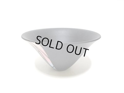 画像5: 一品作　黒１０号広口鉢縦帯柄　T-０４-５６