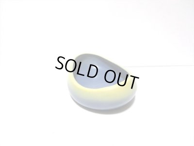 画像4: 特-７２５　錆あさぎ色変形小判水盤