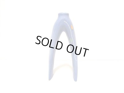 画像7: 特-７３０　逆U型花器 藤紫色