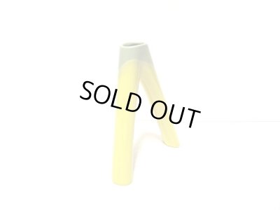 画像4: 特-７２９　逆Ｖ型花器イエロー