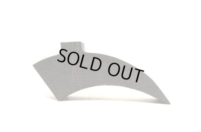 画像3: 特-７３１　作家物手造り黒扇型ブリッジ花器