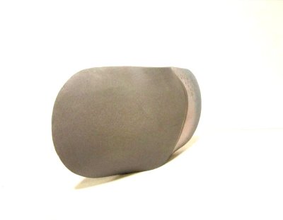 画像11: 手造りグレイ楕円合わせ花器　T-０５-１６