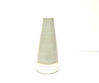 画像11: 手作り　５号円錐型細一輪差し　T-０５－３６W・W/B・GL