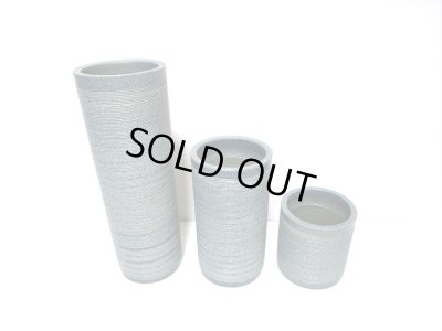 画像4: 手作り　紺横筋彫短三巻筒　T-０５－３７