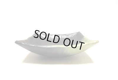 画像3: 手造り　黒８号正角皿　T-０５－４５