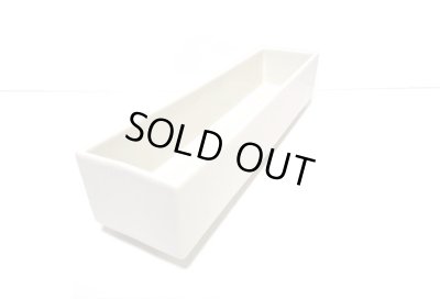 画像4: 特-７６２　白マット１３号短冊足付コンポート