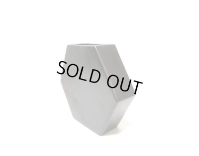 画像8: 特-４４２　六角型花器ダークブラウン