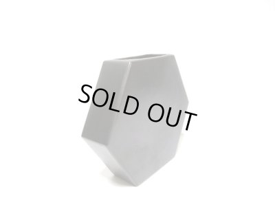 画像7: 特-４４２　六角型花器ダークブラウン