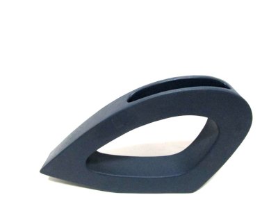 画像6: 手造り 藍色１０号変形リング型花器 T-０６-１７