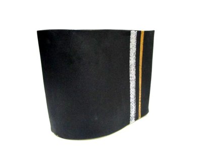 画像7: 手造り 黒１0号大型角型ウエーブ花器　T-０６-２３