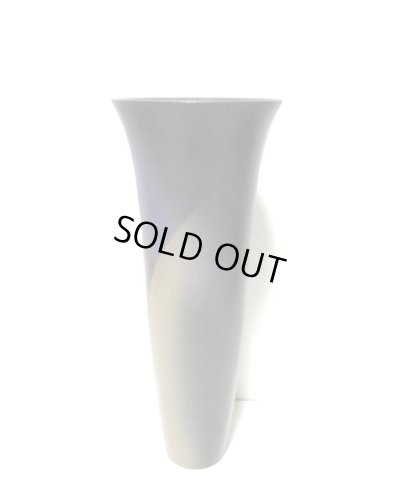 画像5: 艶消し黒ネズ色１２.５号丸細長立華瓶　T-０６－３９