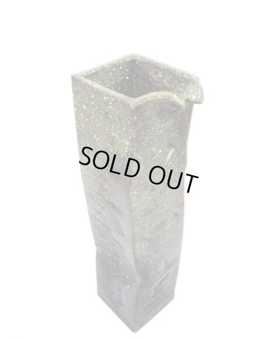 画像11: 手造り 古陶１５号ちぎり正角花入　T-０６－３１