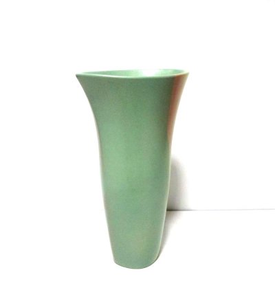 画像10: 手造り草色９号舟型生花・立華花器　T-０６－４０　