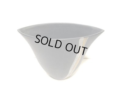 画像3: 手造り 濃紺１１号舟形生花・立花花器　T-０６－４５