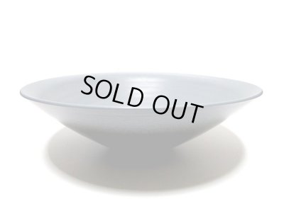 画像8: 作家物 手造り グレー／黒１４.５号丸大鉢 銀太帯柄　T-０６－８４